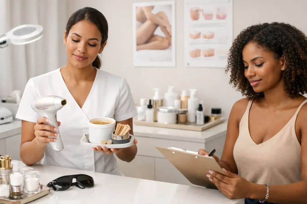 Laser ou cire maillot : comment bien choisir ?