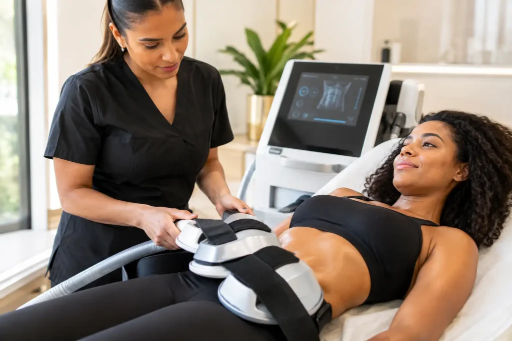 EMSculpt pour abdominaux, quels résultats ?